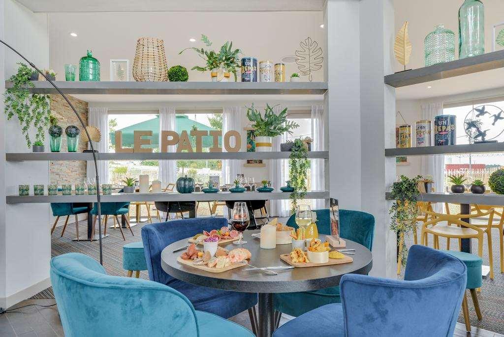 Brit Hotel Au Pays De Vitre Étrelles Restoran fotoğraf